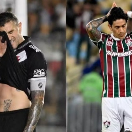 Vasco e Fluminense se enfrentam com Vegetti e Cano questionados