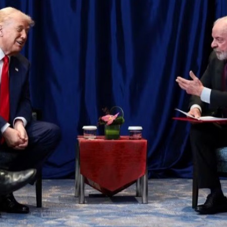 Trump chama Lula de 'muito vigoroso' e diz que reunio foi 'muito boa'