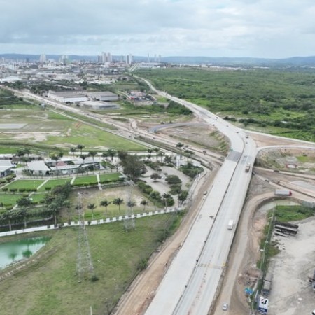 Primeiro viaduto da duplicao da BR-230 deve ser entregue ainda este ano em Campina Grande