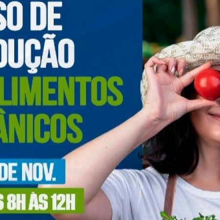 Patos sedia curso de Produo de Alimentos Orgnicos nesta tera, dia 18