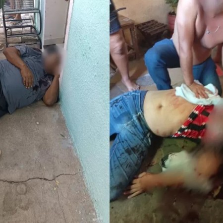 [VDEOS] Ex-presidirio morre e outro homem fica ferido aps atentado a bala no So Sebastio, em Patos