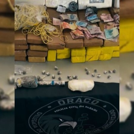 Operao da Polcia Civil em Patos apreende grande quantidade de drogas e prende 11 suspeitos