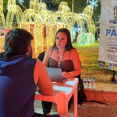 Ouvidoria Itinerante encerra 2025 ouvindo a populao de Patos no Centro da cidade