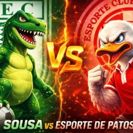 Sousa x Esporte de Patos: onde assistir, hor�rio, prov�veis escala��es e arbitragem