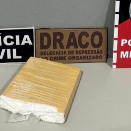 Pol�cias Militar e Civil apreendem meio quilo de coca�na em Teixeira e prendem mulher