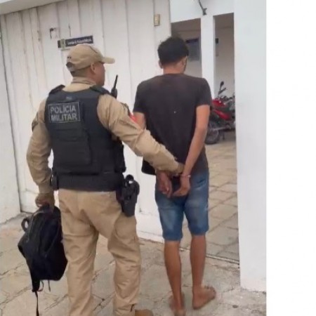 Pol�cia Militar de Patos prende em um matagal faccionado que participou da tentativa de homic�dio no Jatob�