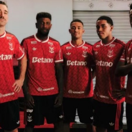 Flamengo lan�a novo terceiro uniforme para a temporada 2026; veja fotos