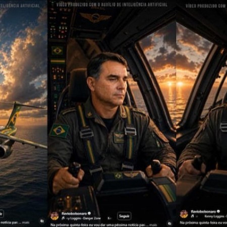 Mendon�a nega remo��o de v�deo de Fl�vio inspirado em 'Top Gun' e gerado por IA