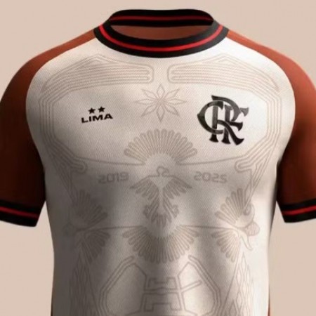 Flamengo anuncia modelo vencedor do Manto da Na��o; veja imagens