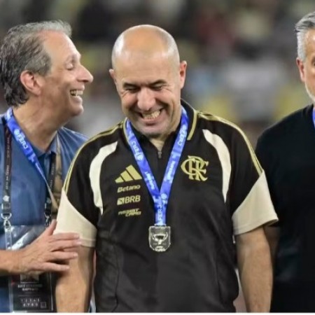 Antes da volta de Plata ao Flamengo, Bap havia mostrado al�vio com sa�da do jogador