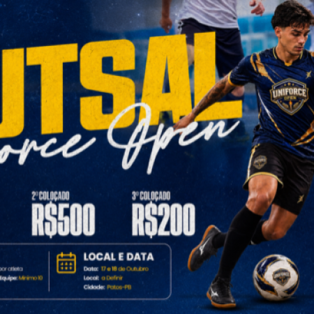 Uniforce Open: Patos recebe torneios de v�lei e futsal em setembro e outubro