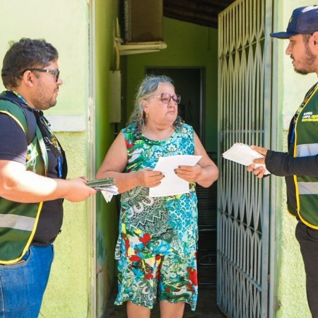 Projeto Cidade Limpa, Bairro Sustent�vel realiza a��o ambiental no Bairro S�o Sebasti�o, em Patos