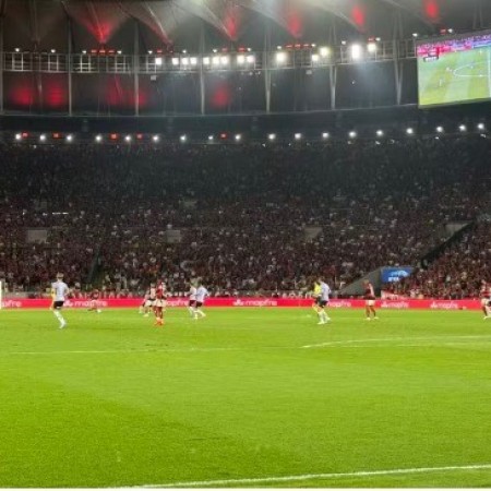 Jogadores do Flamengo usam palavr�o para detonar o gramado do Maracan�
