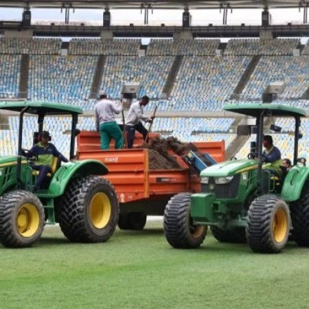 Maracan� inicia troca do gramado para o restante da temporada