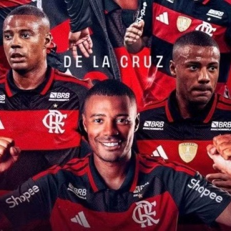 De la Cruz completa 100 jogos em 3 temporadas no Fla com debate por custo-benef�cio