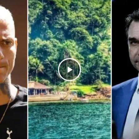 S�cio de Fl�vio Bolsonaro tenta impedir Richarlison de publicar sobre ilha em Angra