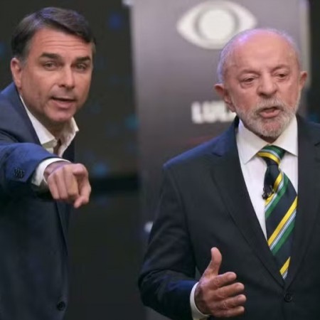 Pesquisa Quaest: rejei��o de Fl�vio Bolsonaro vai a 52%, a de Lula cai de 52% para 47%