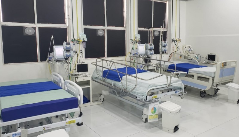 Para�ba registra 80% de ocupa��o em UTIs por s�ndromes respirat�rias