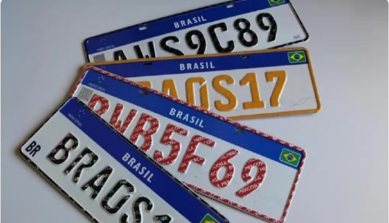 Entenda o projeto que pode mudar placas de ve�culos no Brasil
