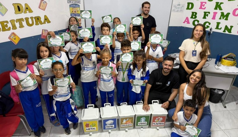 Projeto Guardas Ambientais Mirins � implantado em escola de Patos na Semana Ra�zes do Sert�o