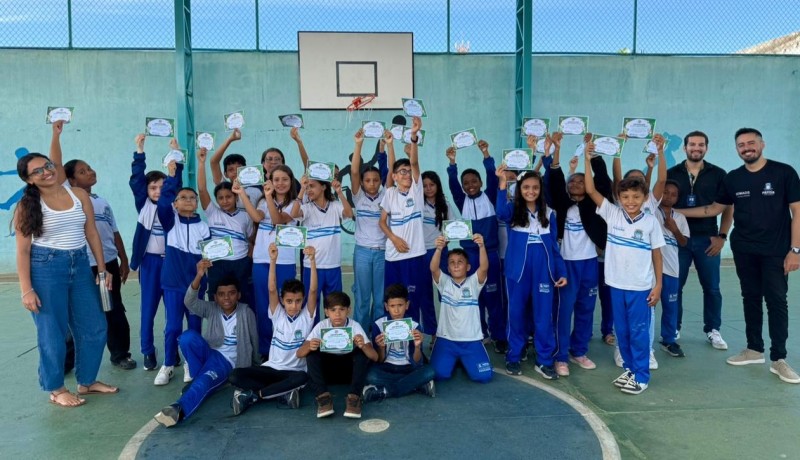 A��o ambiental � realizada na Escola Al�rio Meira Wanderley em Patos, na Semana Ra�zes do Sert�o