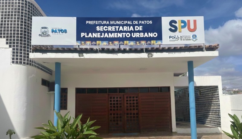 Prefeitura de Patos abre licitao para elaborao do novo Plano Diretor Municipal