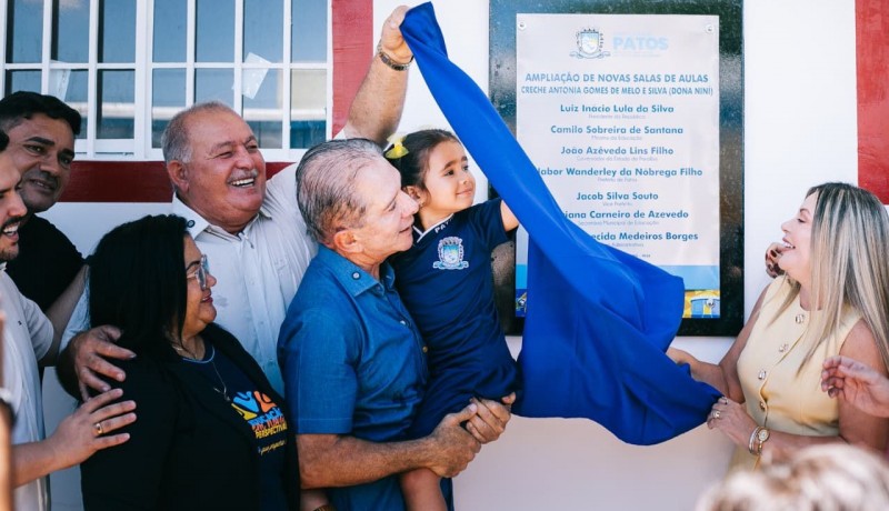 Nabor entrega amplia��o da Creche Dona Nini ampliando atendimento na educa��o infantil
