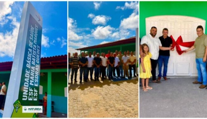 Prefeitura de Matureia inaugura sede que abrigar� UBS e duas ESFs
