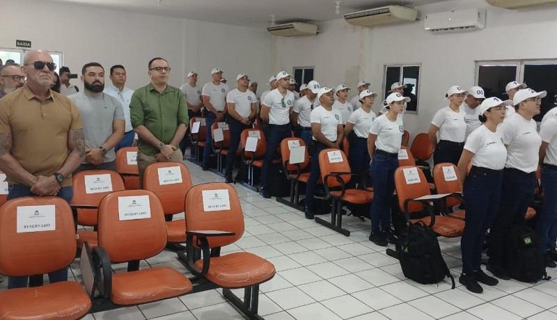 Prefeitura de Patos inicia forma��o de novos guardas municipais