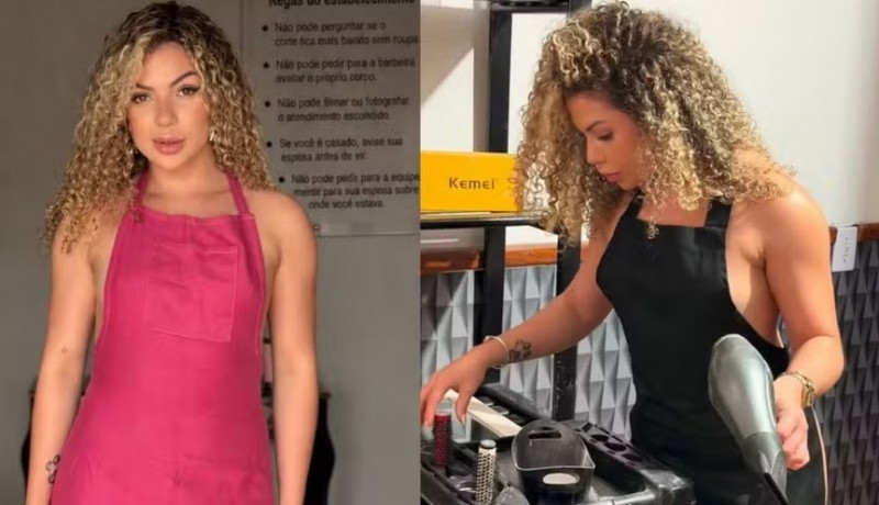 Dona de barbearia nudista estabelece regras ap�s pedidos inusitados de clientes