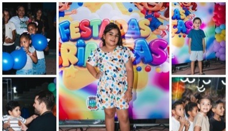 Prefeitura de Cacimba de Areia realiza a maior Festa das Crian�as da hist�ria