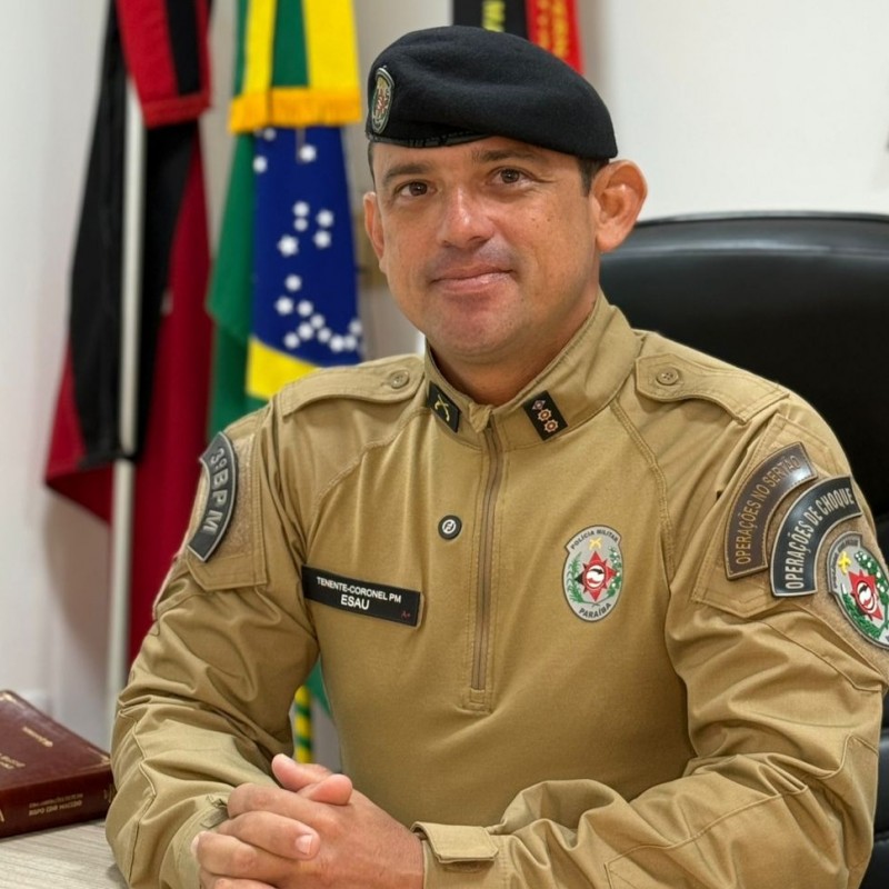 Governo do Estado promove tenente-coronel Esa� de Lucena Barboza a coronel da Pol�cia Militar da Para�ba