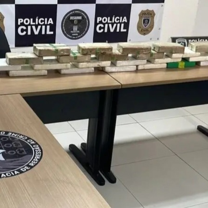 Ap�s persegui��o na BR-230, DRACO prende trio com carga de drogas avaliada em R$ 1 milh�o