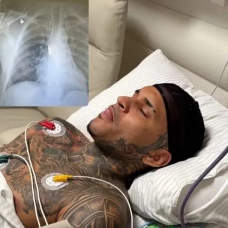 Cantor Anderson Neiff � baleado nas costas ap�s apresenta��o em S�o Paulo; ele segue internado