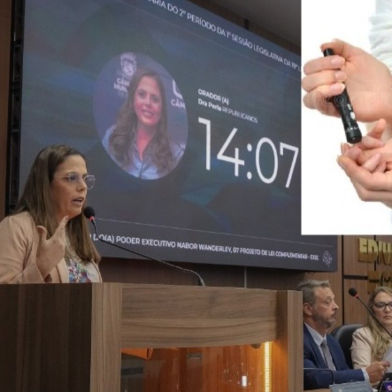 Cmara de Patos aprova pleito de Perla Gadelha solicitando do municpio fornecimento de sensores de glicose 