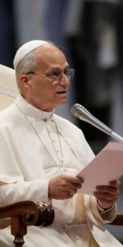 Papa Le�o XIV defende paz desarmada espelhada em luta de Cristo