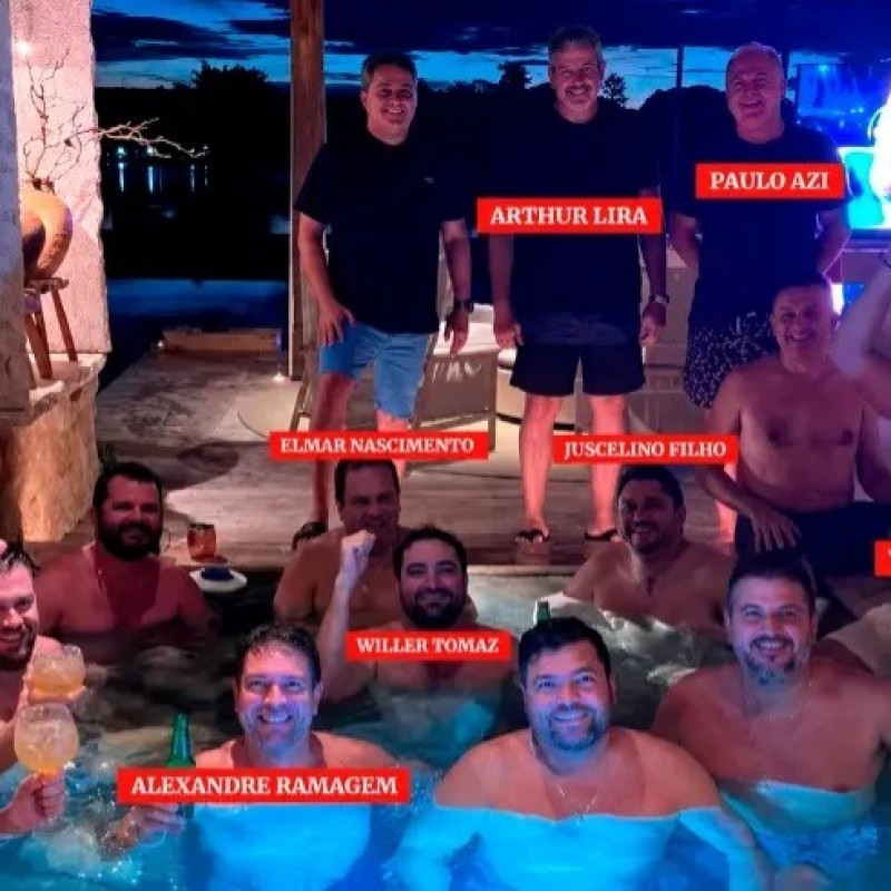 Foto vazada de Efraim e outros parlamentares com investigado por fraude do INSS causa pol�mica no Senado