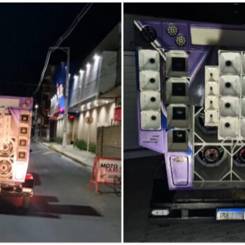 Calourada 'Furac�o na Al�a' � encerrada em Patos com pared�o de som apreendido e �rea de lazer multada 