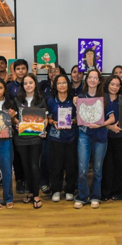 Patos tem exposi��o de artes e antologia po�tica sobre combate � viol�ncia contra a mulher 