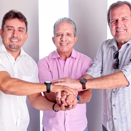 Pré-candidatura de Nabor ao Senado recebe apoio do prefeito de Sousa, Helder Carvalho, e de Fábio Tyrone
