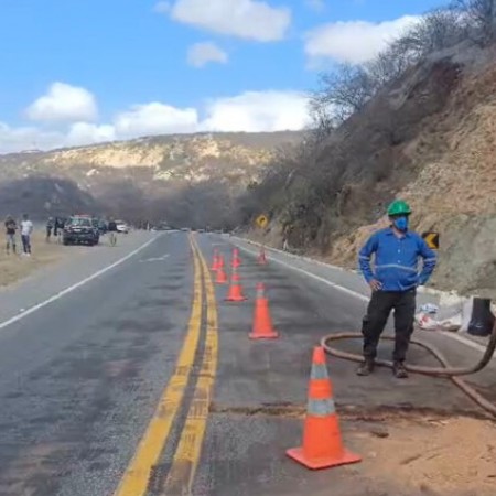 BR-230: trânsito na Serra de Santa Luzia é interditado para retirada de caminhão tombado