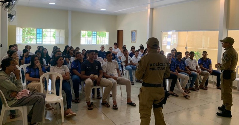 Polícia Militar da Paraíba promove ação do Proerd com estudantes de Mãe D’água