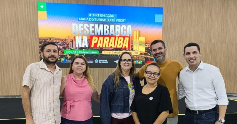 Representantes de Mãe d’Água participam do 'PRT em Ação: Mapa do Turismo Até Você'