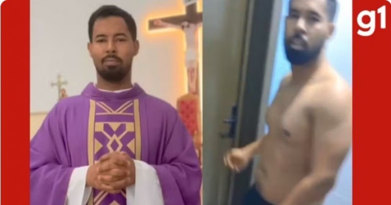 Família de noiva flagrada com padre em casa paroquial em MT denuncia exposição nas redes