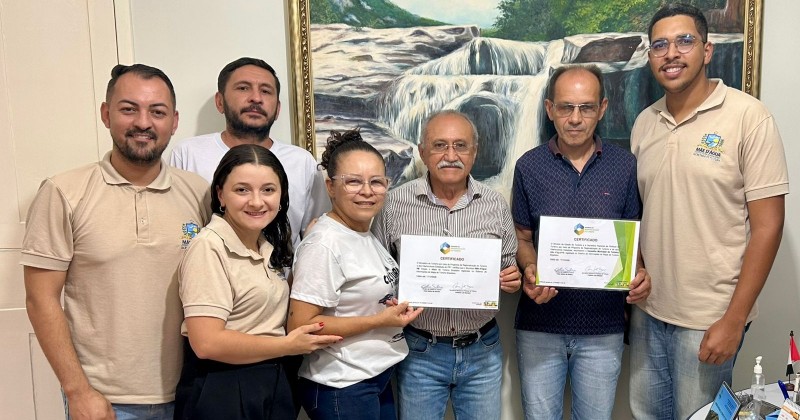 Município de Mãe d’Água recebe Certificação do Mapa do Turismo Brasileiro