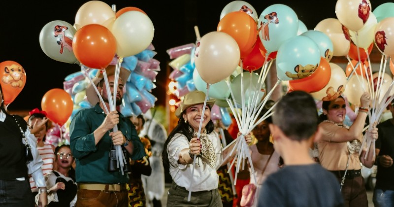 Festa das Crianças de Malta tem espetáculo inesquecível com temática do Rei Leão
