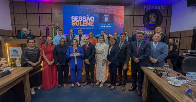 Câmara Municipal felicita Patos pelos seus 122 anos de elevação à categoria de cidade