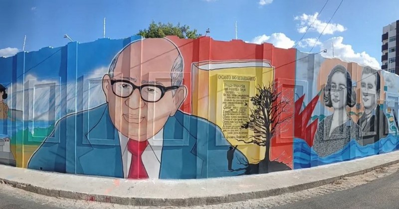 Inauguração do Mural Cultural em Patos celebra a vida e o legado de Ernani Satyro